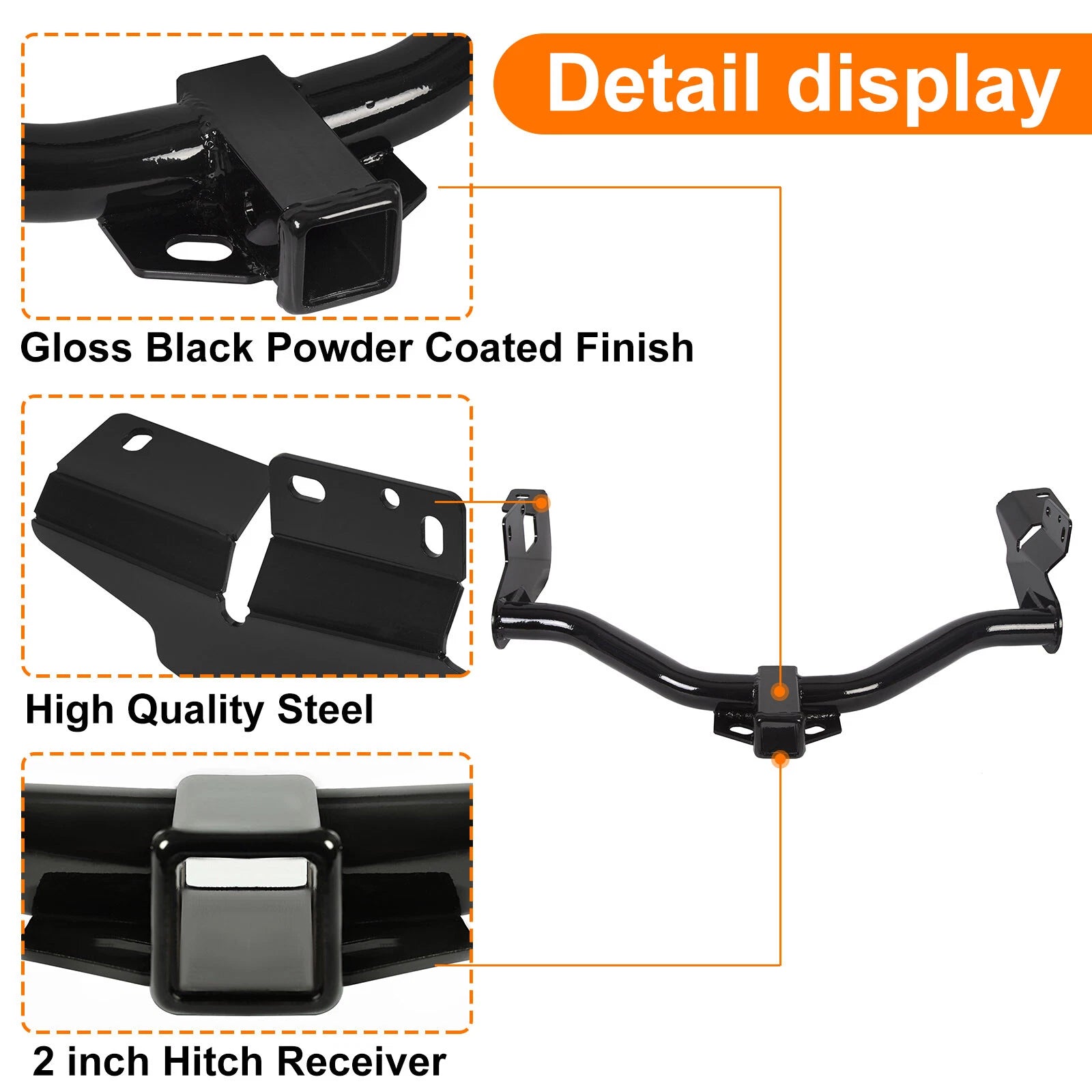 Class 3 Trailer Hitch Receiver for Ford Escape (2005-2012)