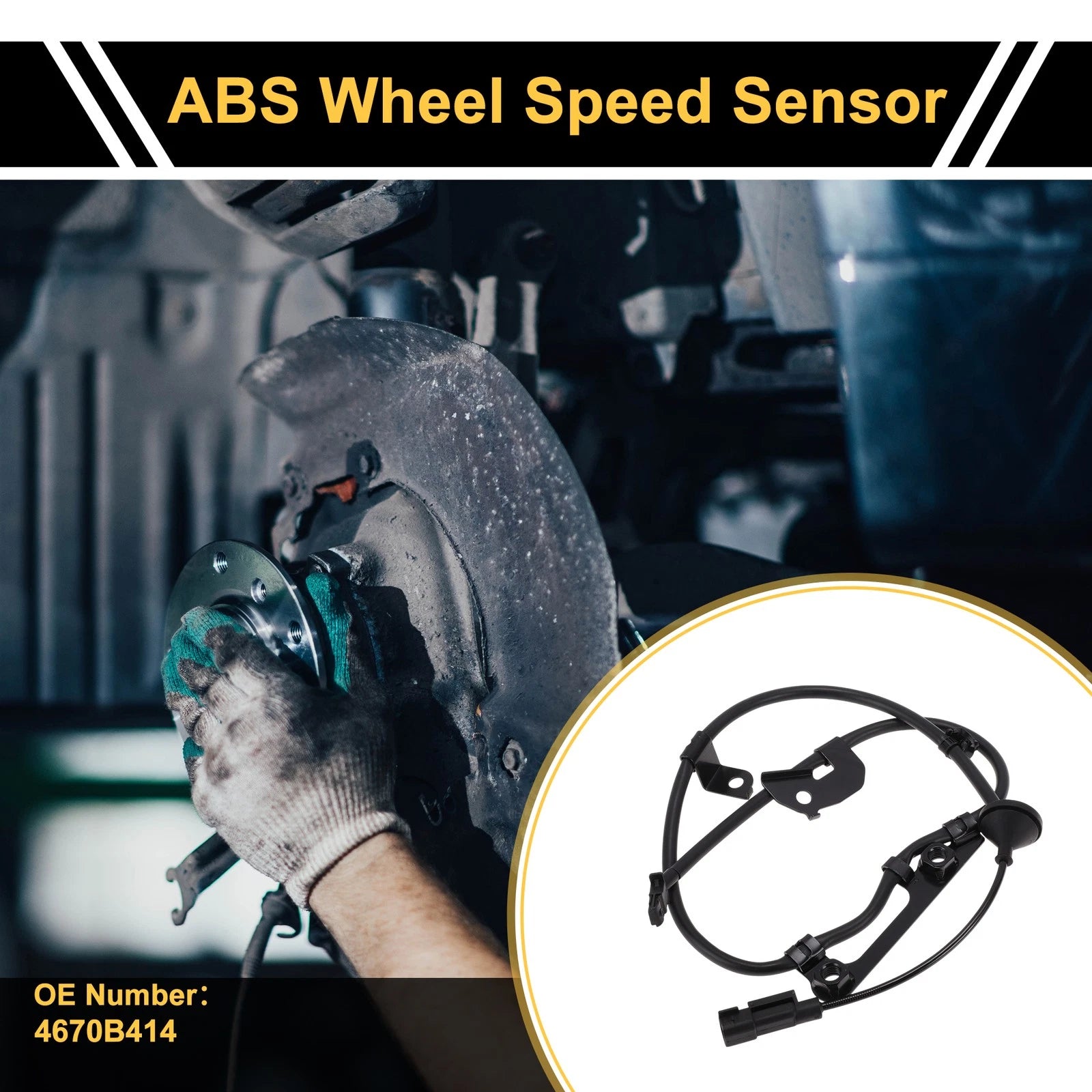 ABS Wheel Speed Sensor No. 4670B414 for Mitsubishi Outlander (2018–2023)