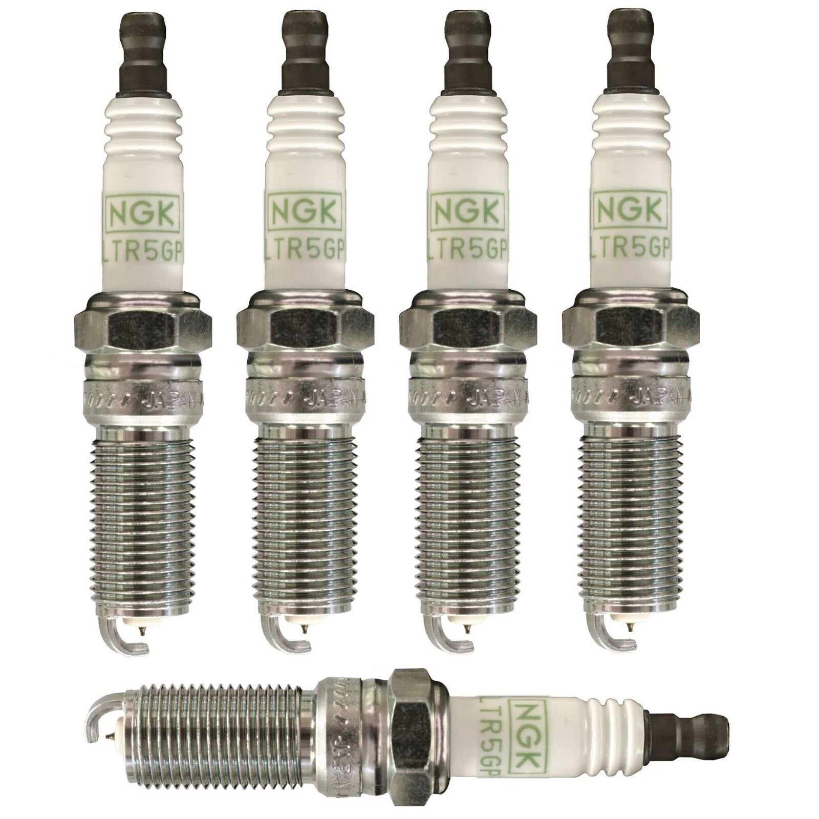 Set of 5 NGK G-Power Platinum Spark Plugs 0.044 for Chevrolet GMC Isuzu