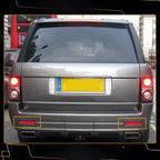 2X Rear Bumper Reflectors for Land Rover Range Rover (2003–2010) LR006349 EXV