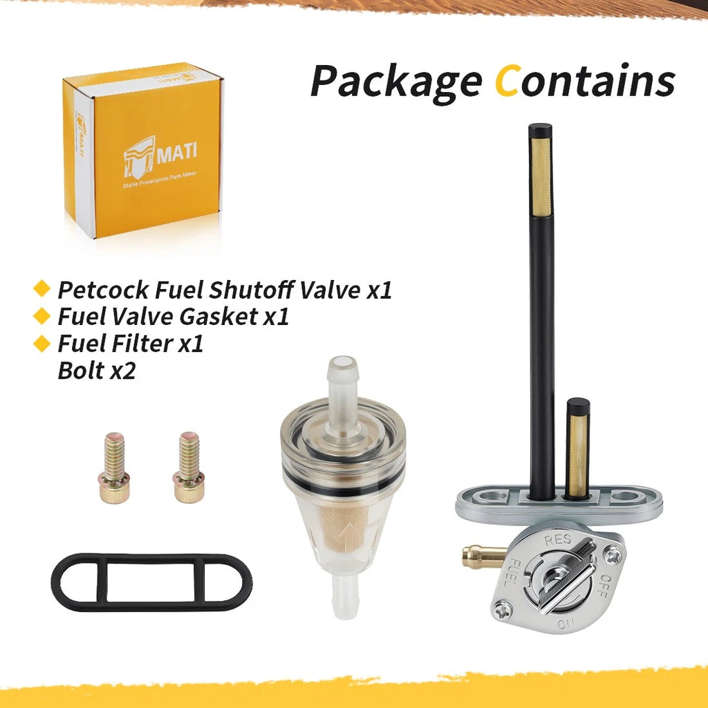 Aluminum Fuel Valve Petcock for Polaris Magnum 425 (1995–1998)