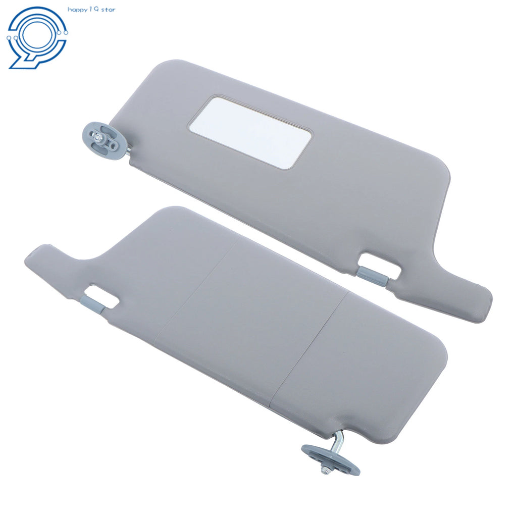 Set of 2 Sun Visors for Honda Civic (1996–2001) Gray LHD