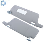 Set of 2 Sun Visors for Honda Civic (1996–2001) Gray LHD