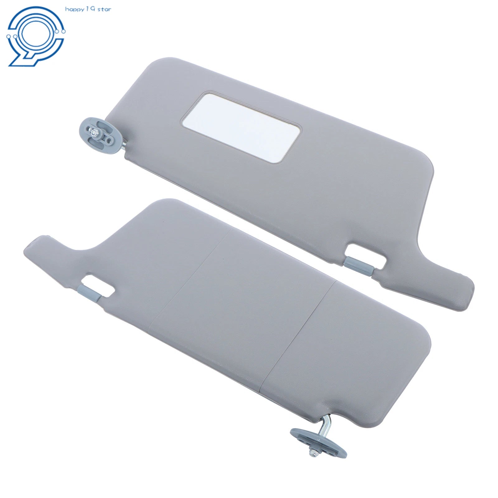 Set of 2 Sun Visors for Honda Civic (1996–2001) Gray LHD