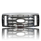 Chrome ABS Grille Overlay Replacement for Ford F-150 XL (2009–2012)