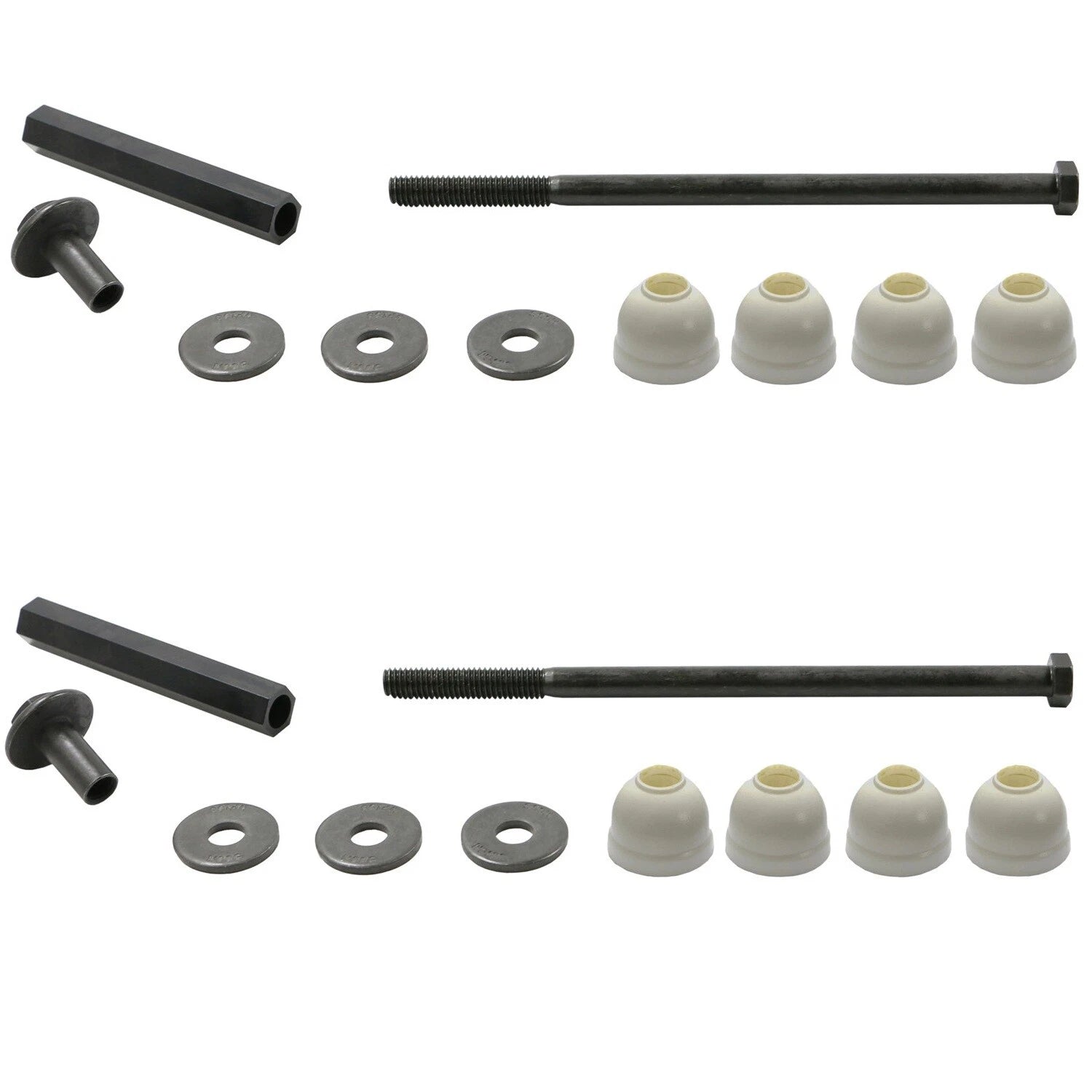 Set of 2 Front Stabilizer Bar Link Kit Moog for Chevrolet Ford GMC (1994)