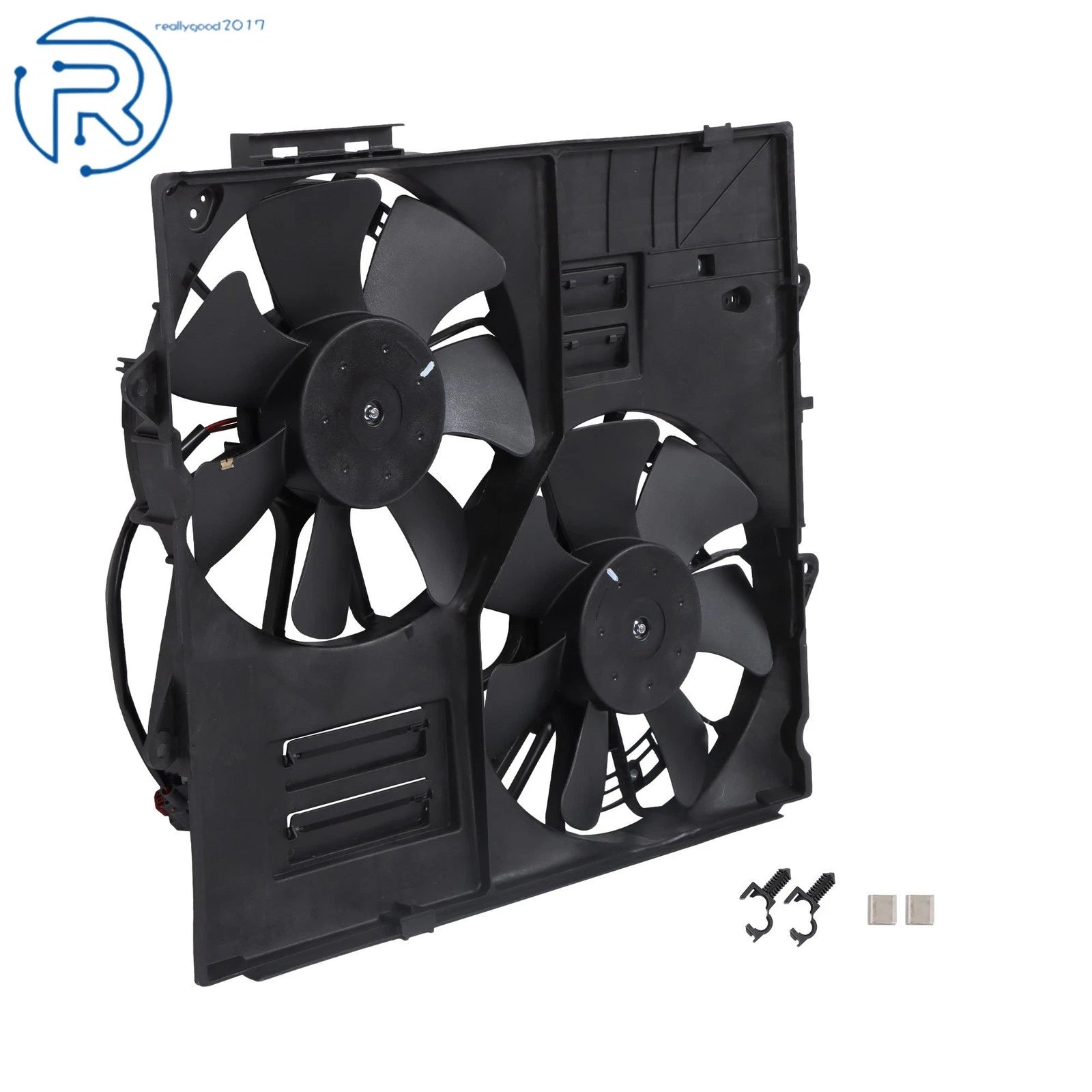 Radiator Cooling Fan Assembly for Cadillac CTS (2006–2009) STS V8 4.4L 6.2L
