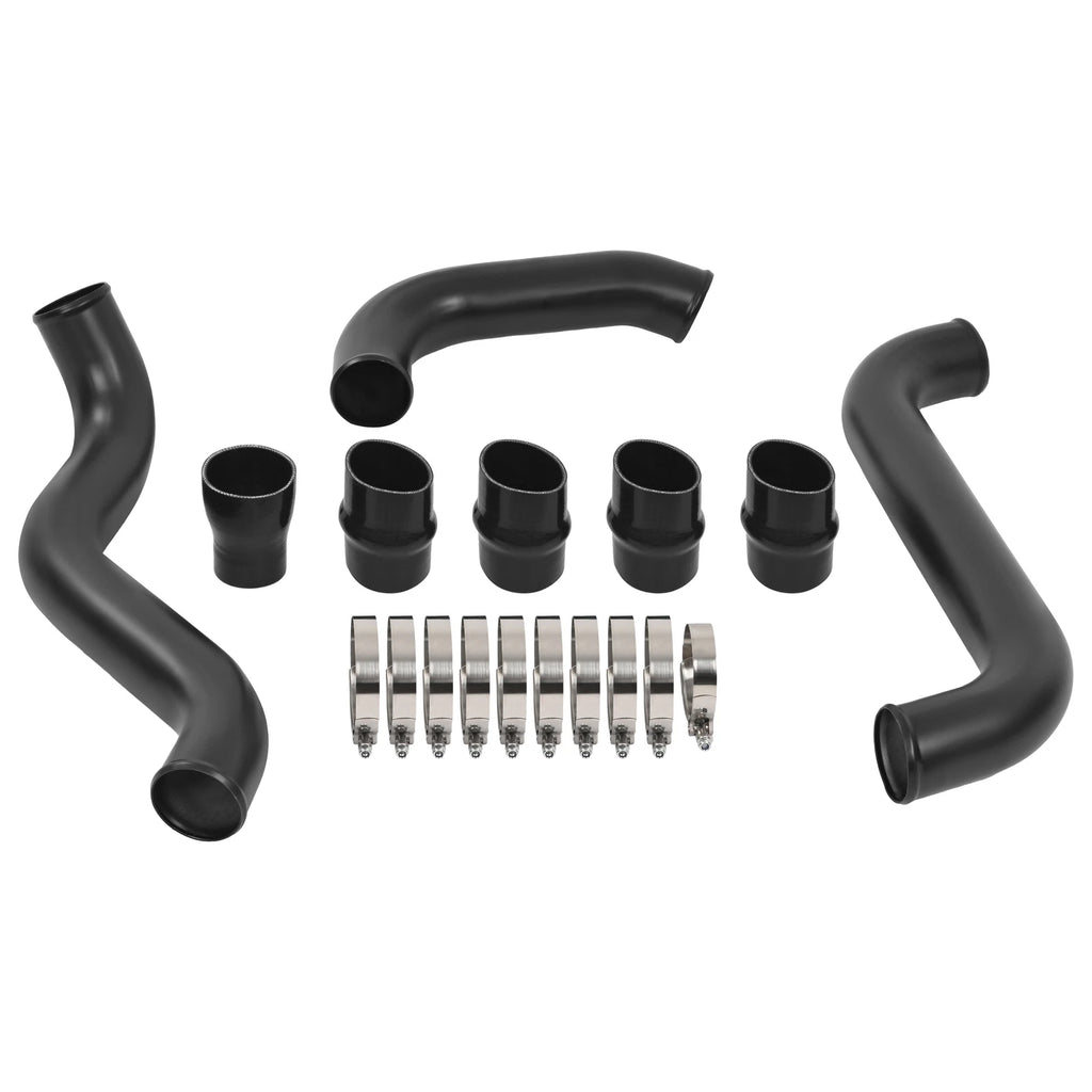 3" Intercooler Black Pipe & Boot Kit for GMC Chevrolet 2011–2016 6.6L Diesel