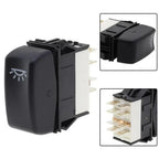 Black Dome Lamp Rocker Switch for Kenworth (P27-1040-10)