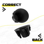 Set of 2 Front Fog Light Covers for Toyota Tacoma (2005–2011)