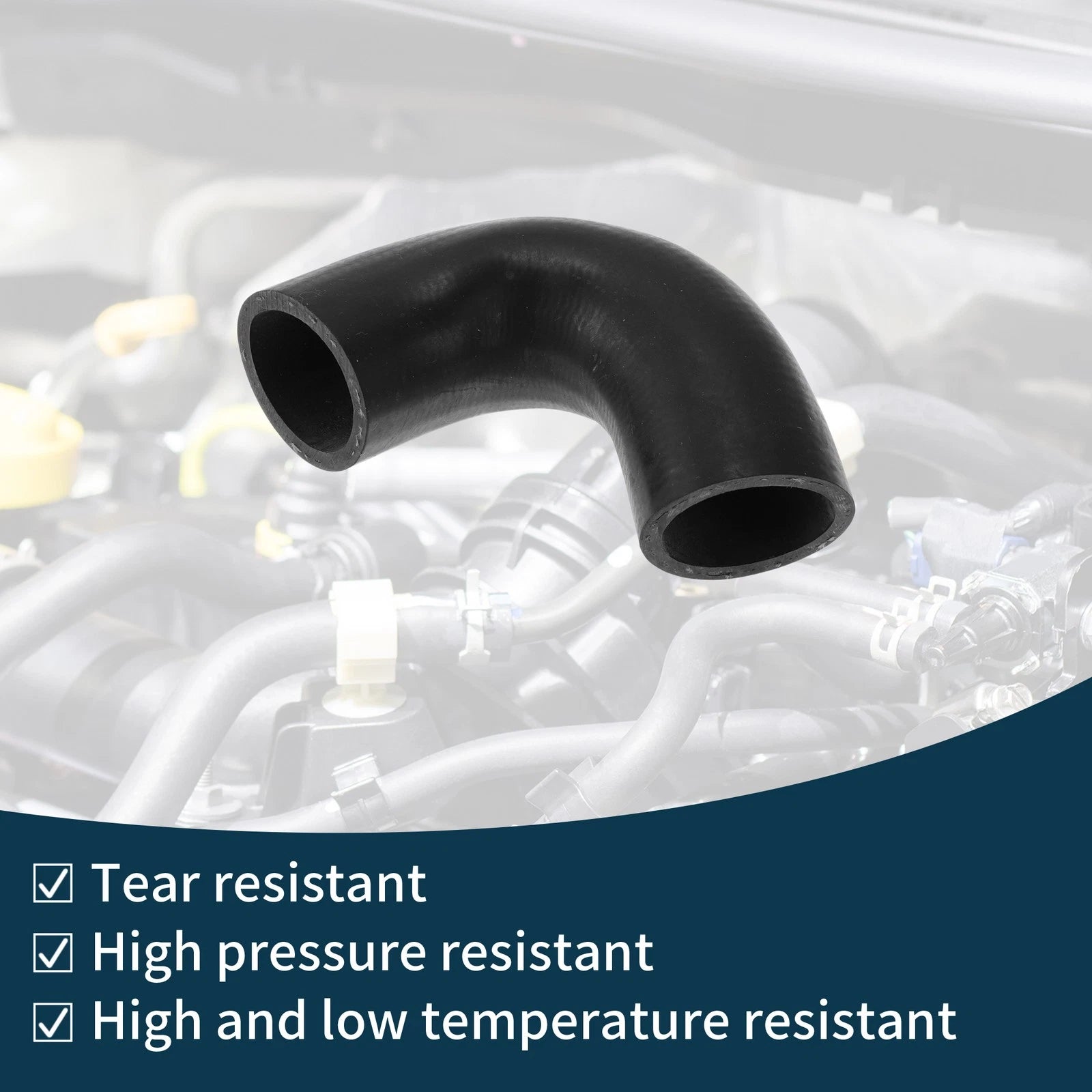 Radiator Hose for BMW 528i (1979–1981) No. 11531266459 Rubber