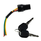 3 Wire Ignition Key Switch for Motorcycle and Car Starting (Reliable)