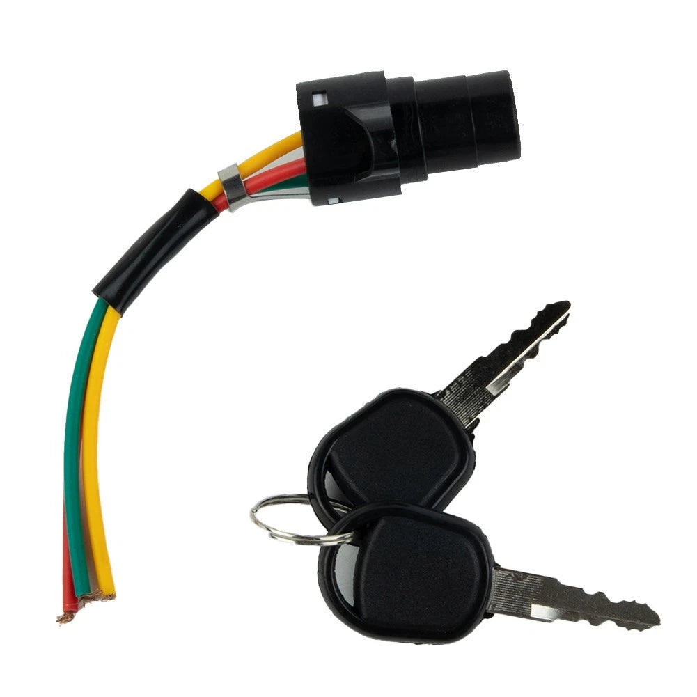 3 Wire Ignition Key Switch for Motorcycle and Car Starting (Reliable)