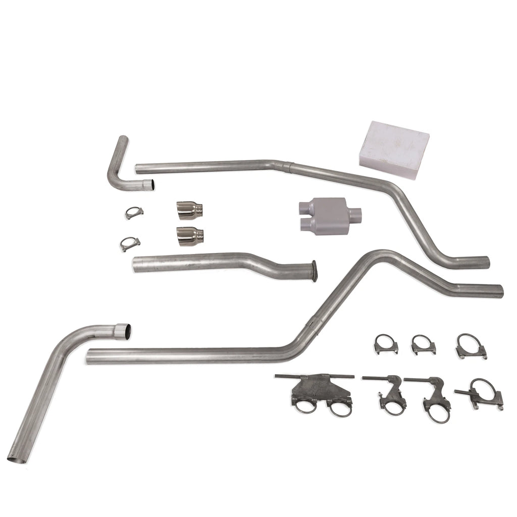 2.5" Dual Exhaust Muffler for Dodge Ram 1500 (2019–2025) DBW T Side E