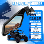 Racing Style Rear View Side Mirrors for Can Am Maverick X3 MAX R (2017–Present)