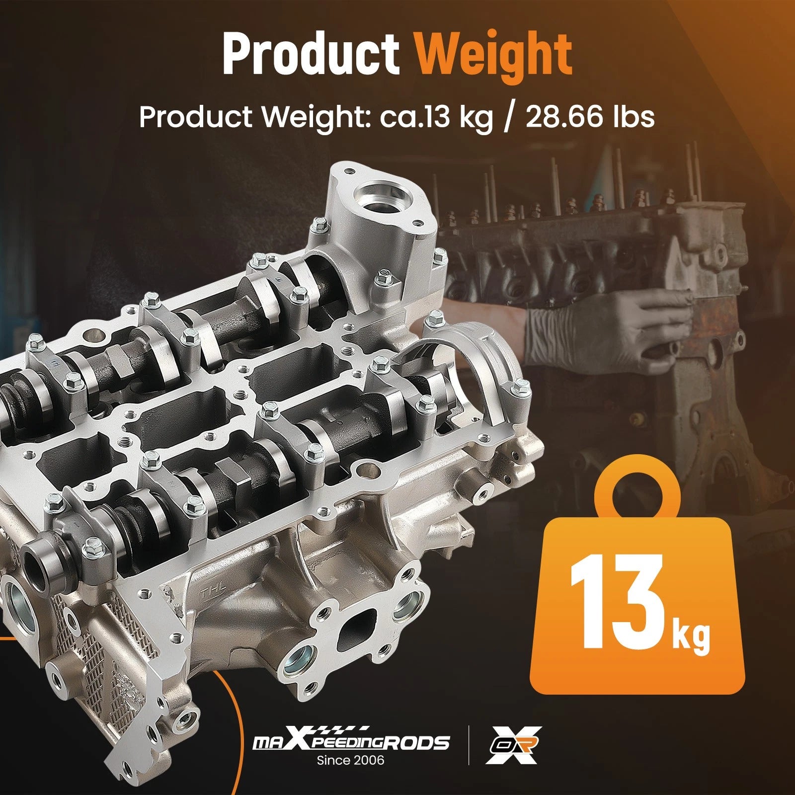 Cylinder Head Assembly for Ford EcoSport Fiesta Focus 1.0L (2014–2021)