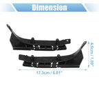 Set of 2 Front Bumper Mounting Support Brackets for BMW  51117116667 51117116668