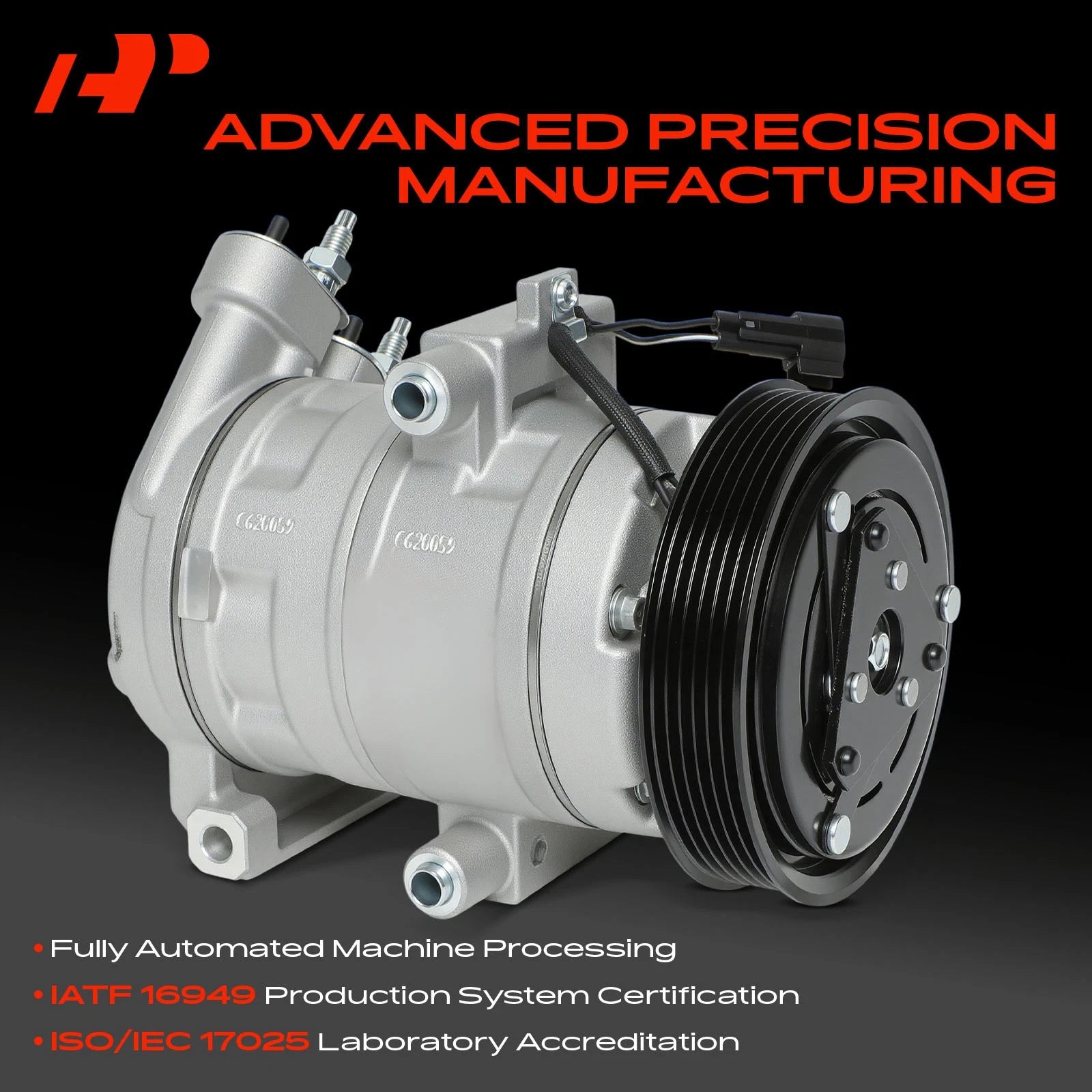 A/C Compressor with Clutch for Ford Escape (2008-2012)