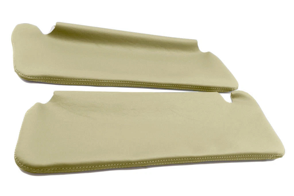 Leather Synthetic Sunvisor Covers for Chevrolet Tahoe Suburban (1995–1999) Beige