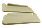 Leather Synthetic Sunvisor Covers for Chevrolet Tahoe Suburban (1995–1999) Beige