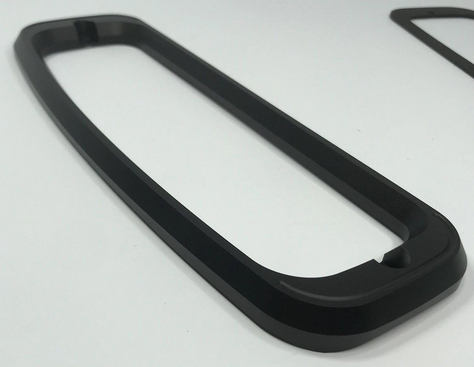 Tail Light Bezels Pair Black Aluminum Replacement for Ford Bronco (1964–1977)