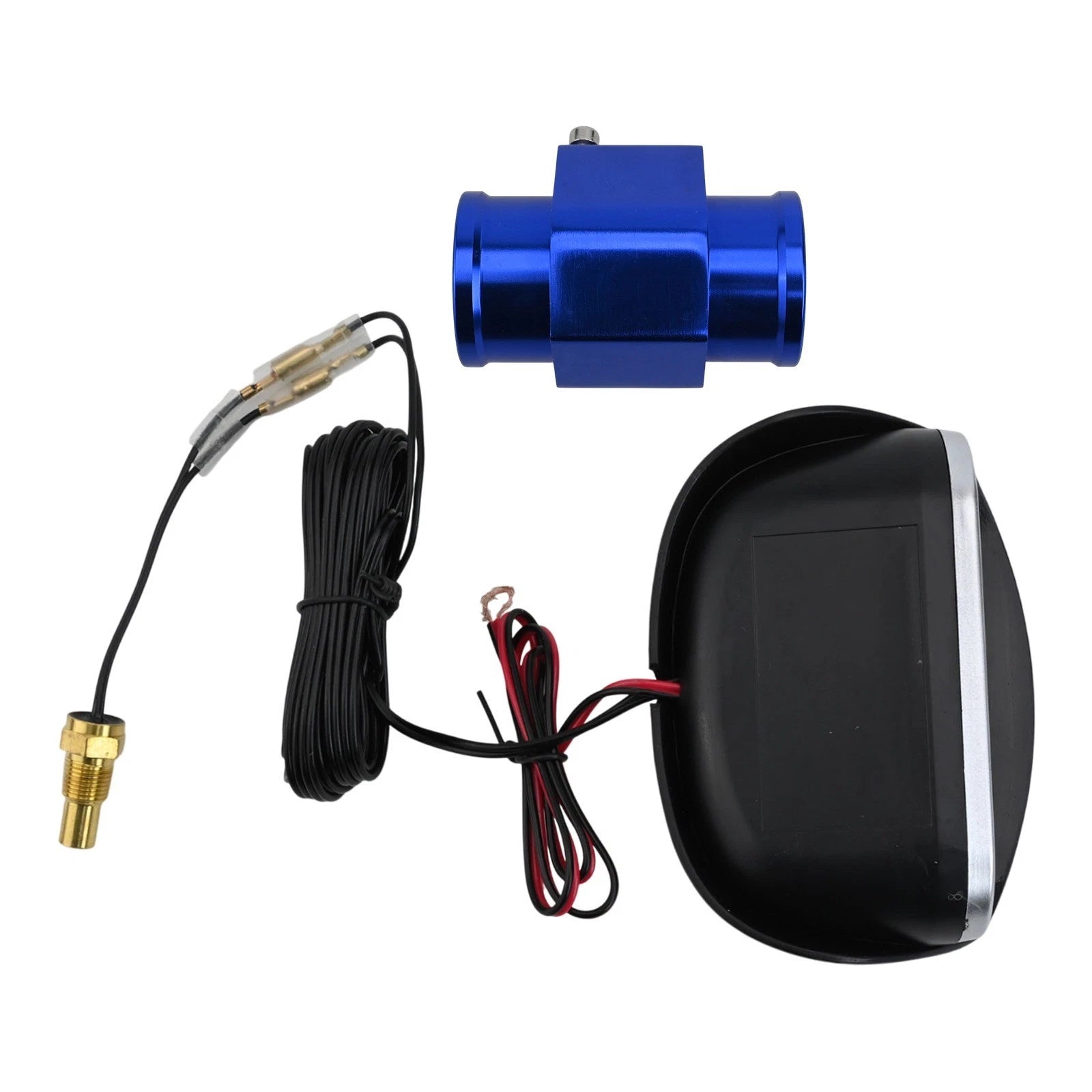 34MM LCD Digital Gauge Kit for Car Voltage and Temp Monitoring