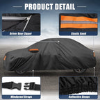 Waterproof Car Cover for Toyota Camry (2007–2022) 210D-PU Oxford, Zippered