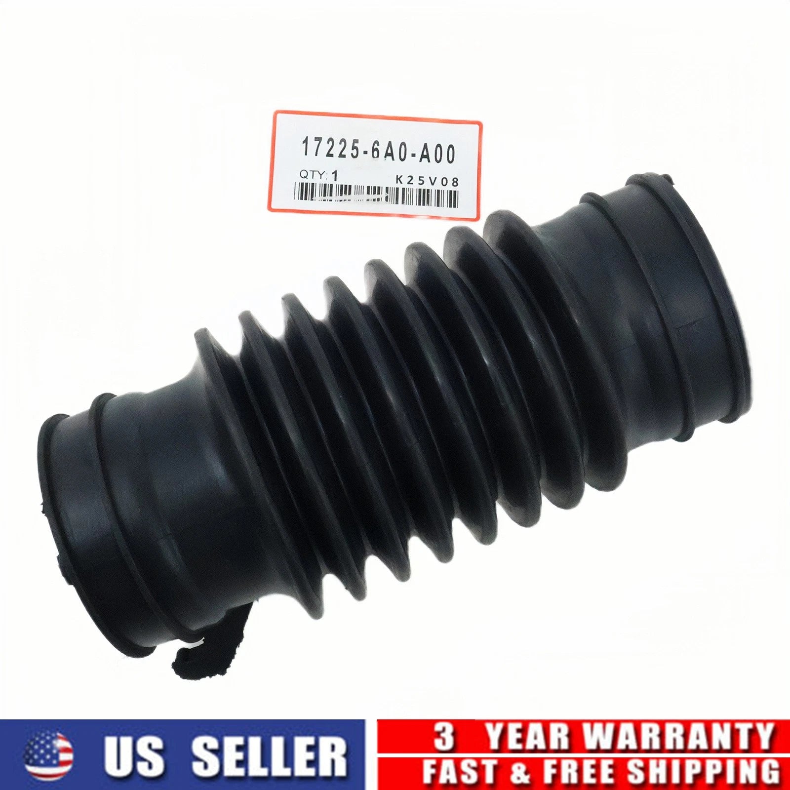 Air Cleaner Intake Flow Tube Duct Hose 172256A0A00 for Honda Accord (2018–2022)