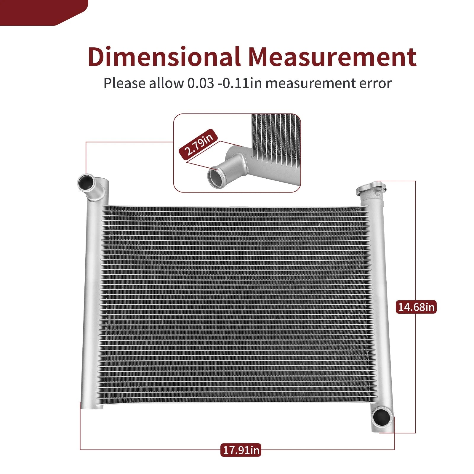 Aluminum Radiator for Polaris Sportsman XP 850 HO EFI EPS (2009–2025)