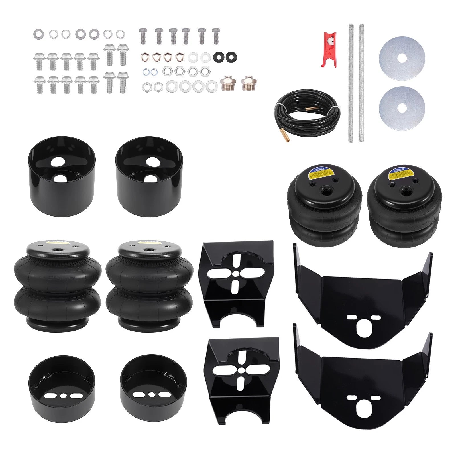 Air Ride Spring Bags Bracket Kit for Chevy GMC Tahoe Yukon (1992–1998)