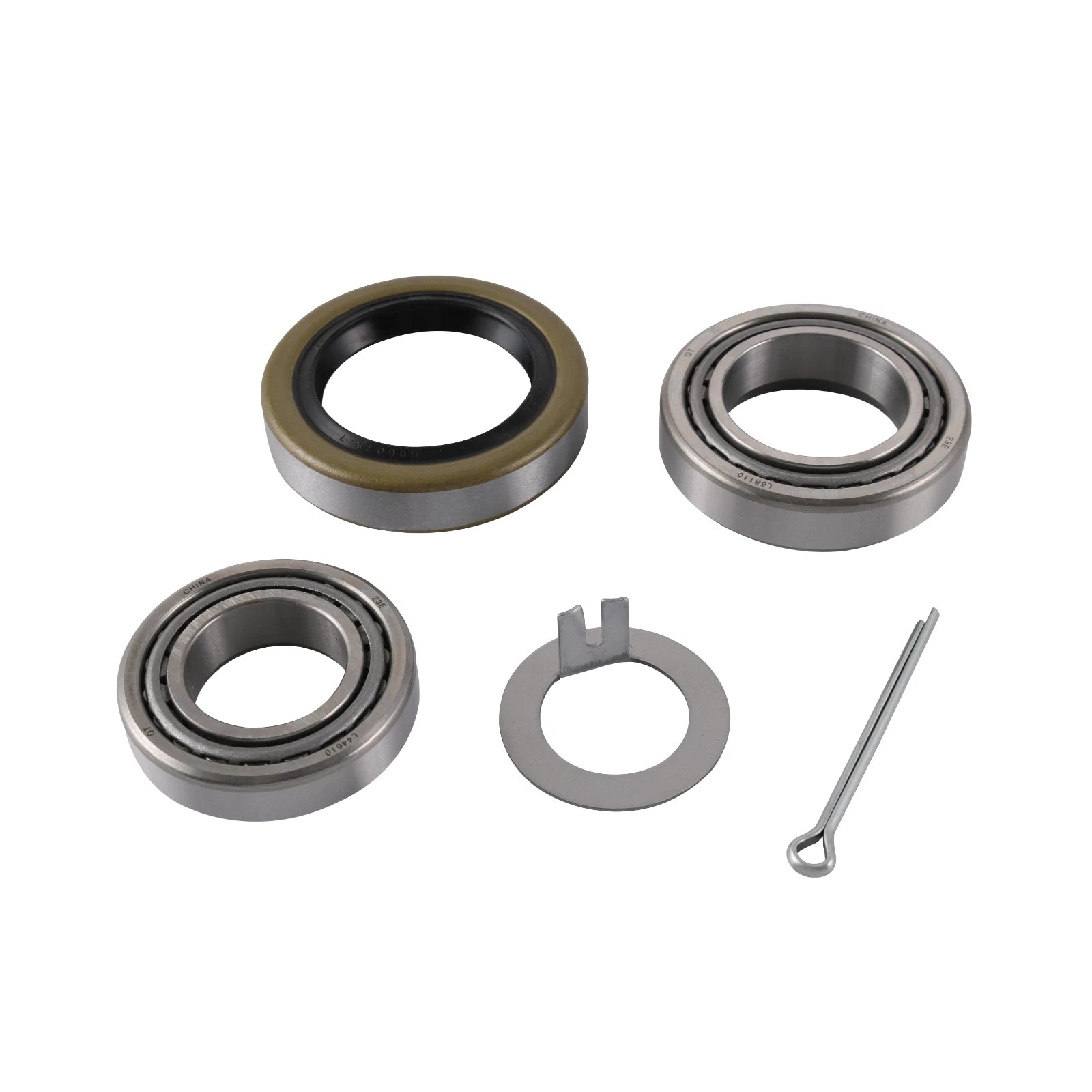 Set of 2 Trailer Hub Bearings for 3500# Axle (1.719'' Spindle)