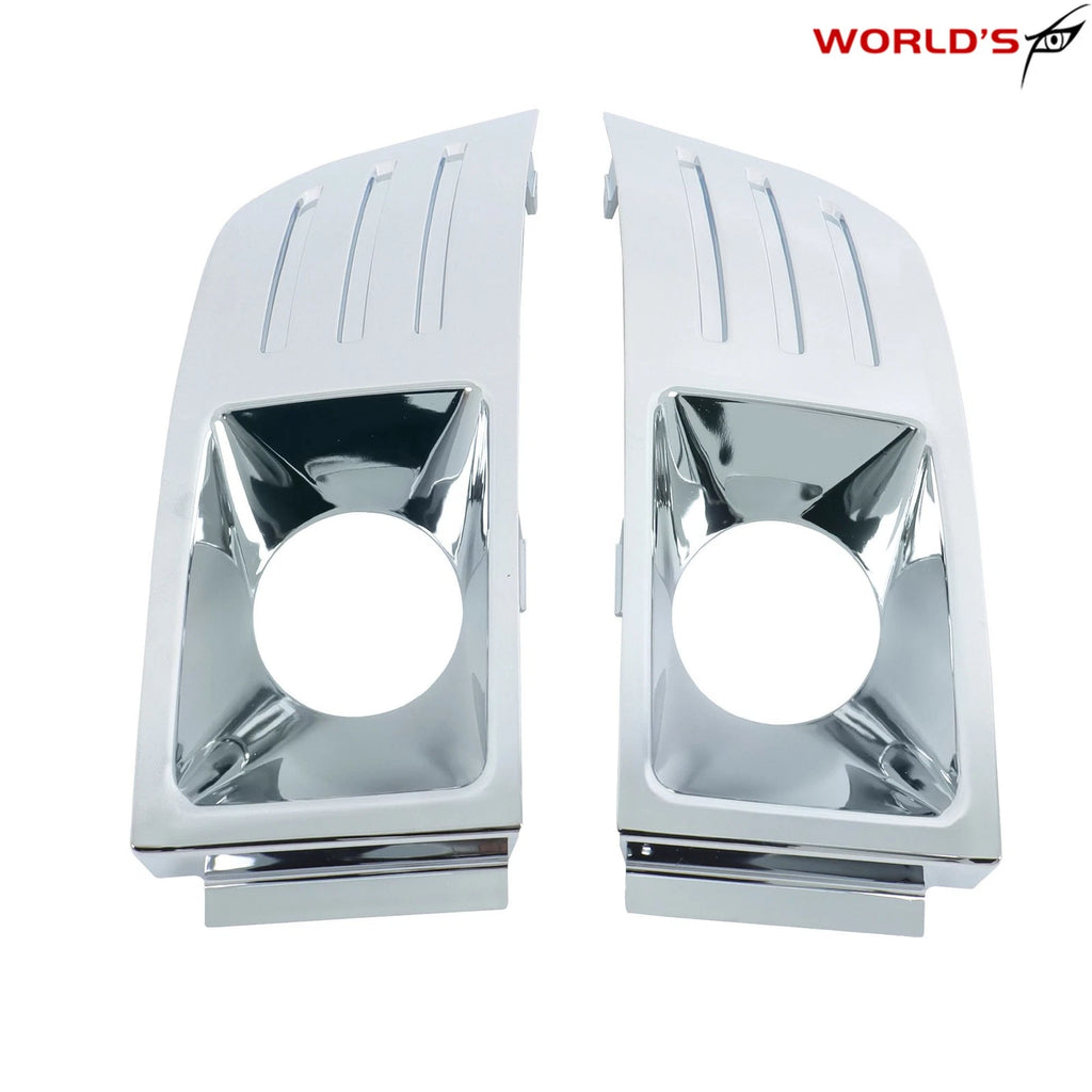 Set of 2 Fog Light Trim Covers for Ford Flex (2009–2012) Chrome