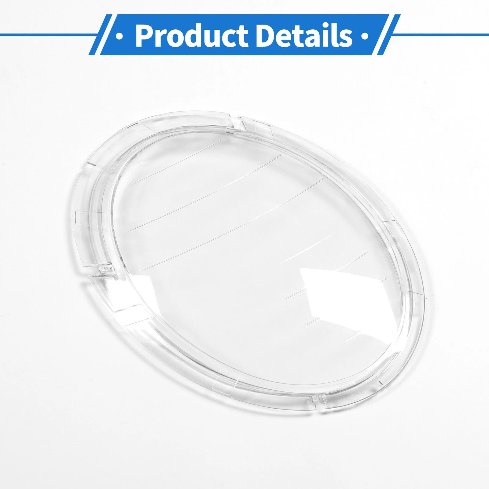 1pc Headlight Lens Cover for BMW Mini Cooper (2002–2008) No. 63127198732