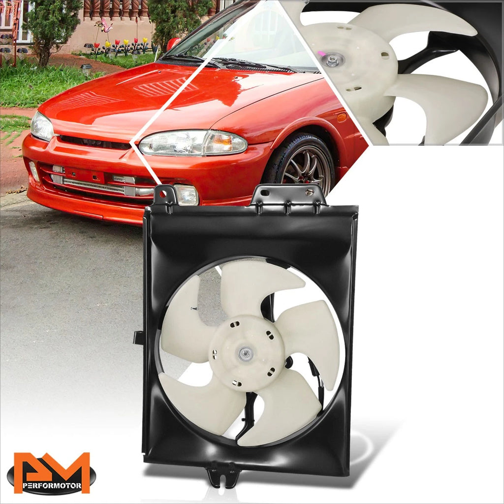 A/C Condenser Cooling Fan Assembly for Mitsubishi Summit/Mirage/Colt (1993–1996)