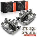 2Pcs Brake Caliper with Bracket for Nissan Versa (2020–2023)