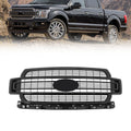 Gloss Black Front Bumper Grille for Ford F-150 (2018-2020)