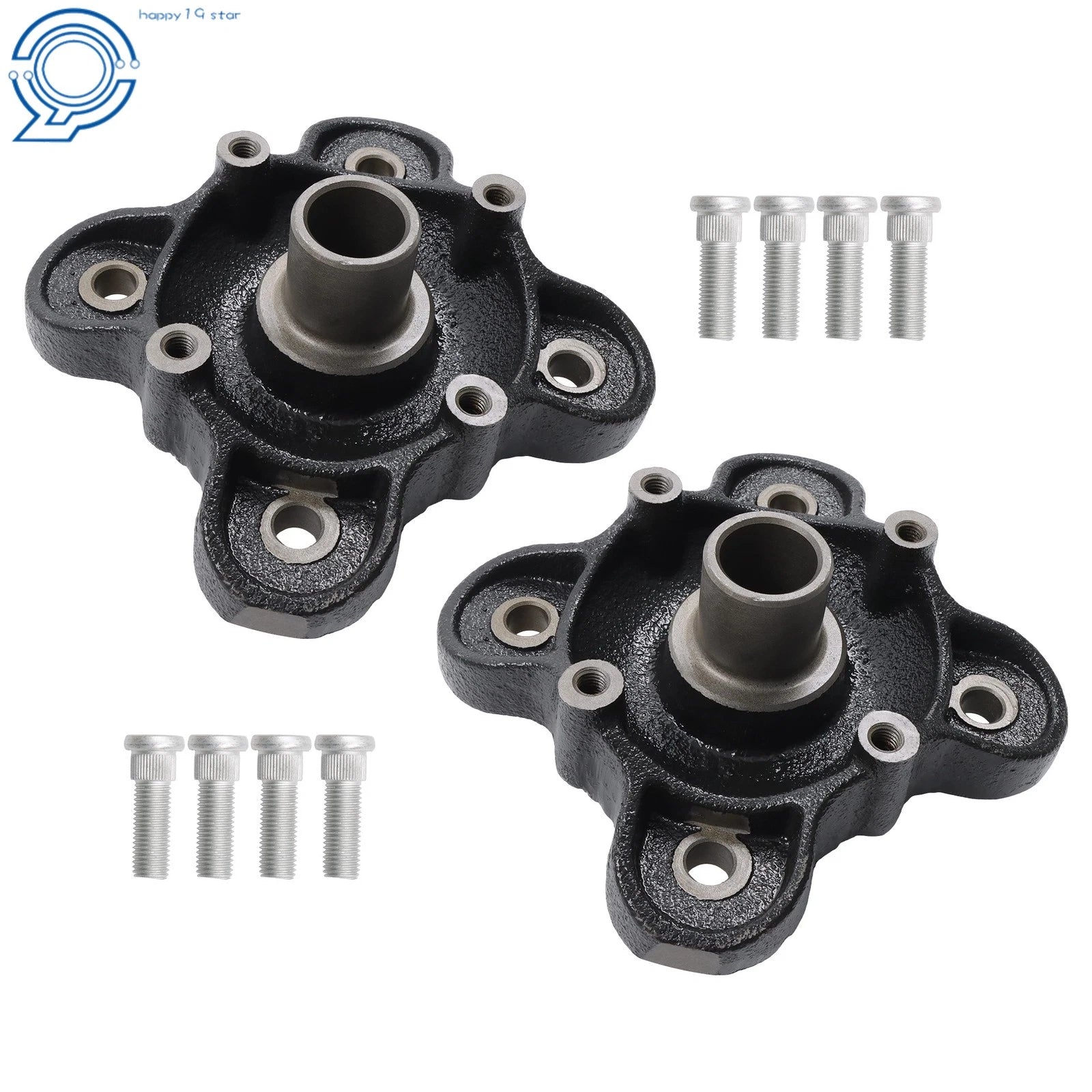 Rear Wheel Hubs & Studs Kit for Polaris Ranger XP 570 900 1000 (2015–2023)