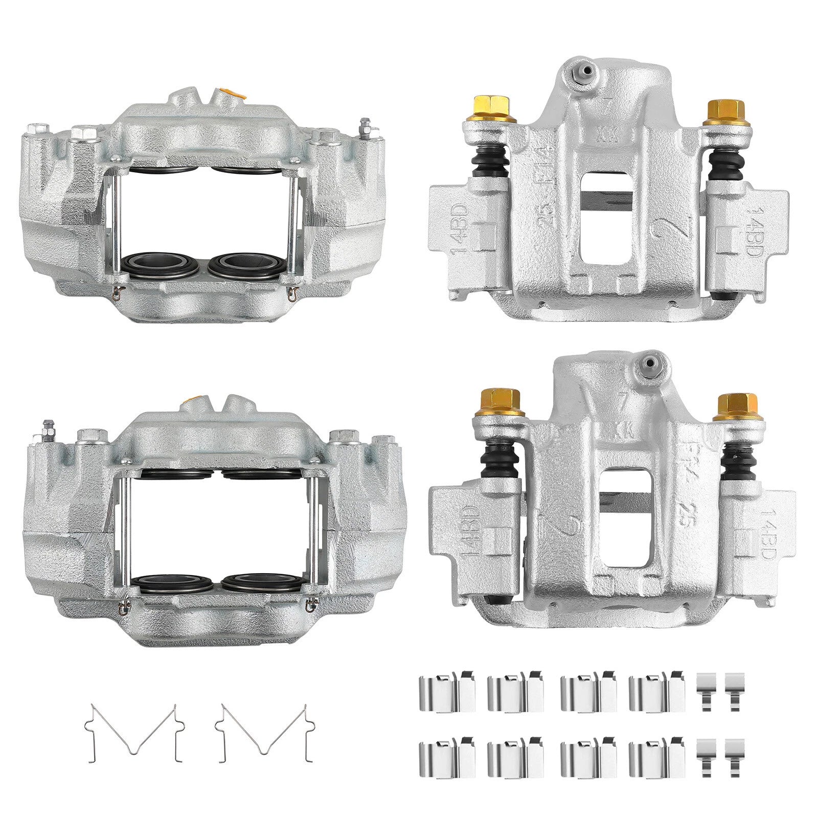 Front Rear Brake Caliper Full Kit for Toyota 4Runner (2003–2009)