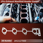 1 Pc Exhaust Manifold Header Gasket for Hyundai Santa Fe (2001–2006) No. 28521-27000