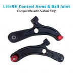 Pair Front Lower Control Arms & Ball Joint for Suzuki Swift (2005–2010)