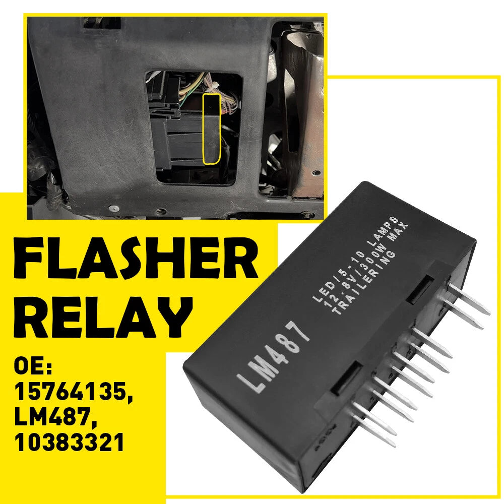 LED Flasher Relay for Silverado Tahoe (2003–2006)