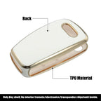 Car Key Fob Cover 3 Button TPU Case for Audi Q3 (2015–2020)