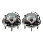 Front Wheel Bearing Hubs 2WD for Chevy GMC Silverado Sierra (2014–2019)