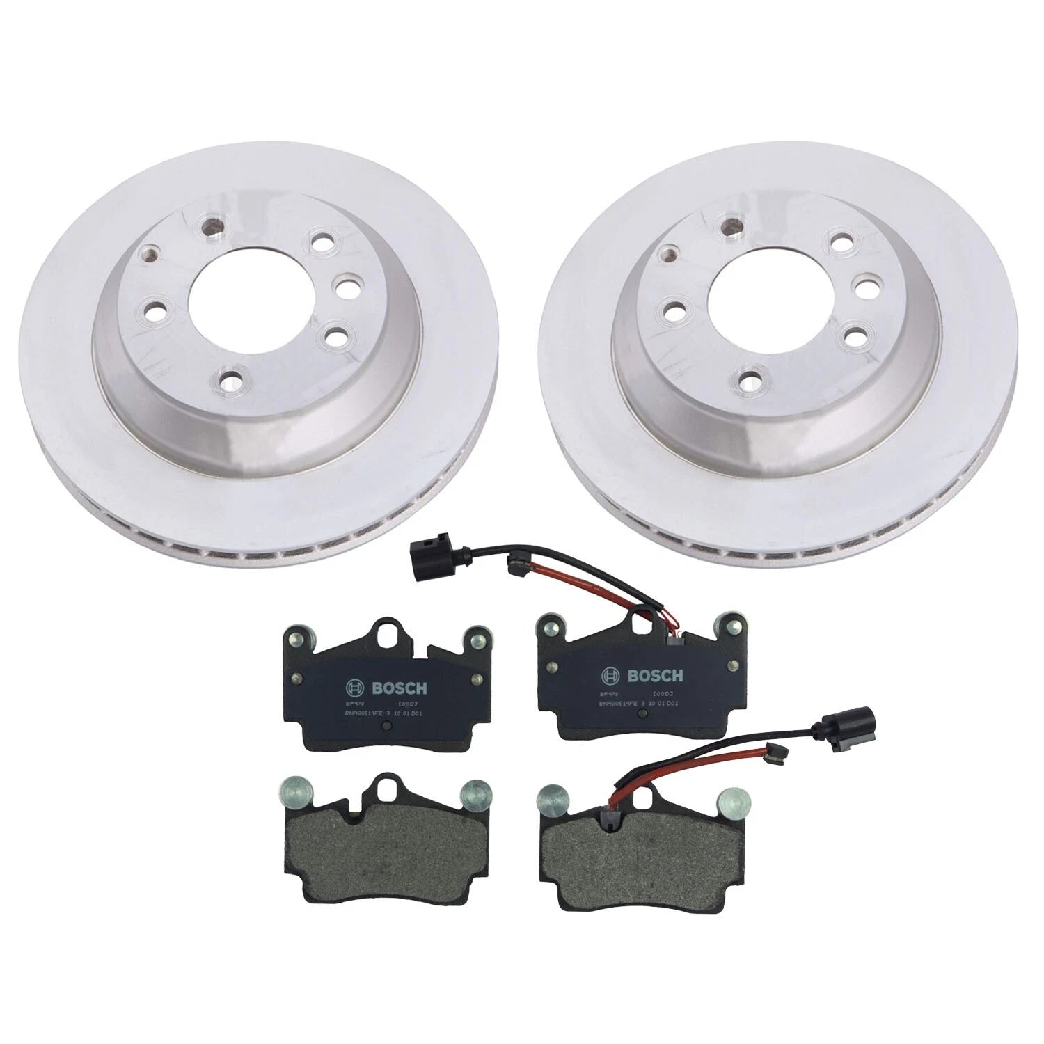 Rear Brake Kit 330mm Rotors & Bosch Pads for Q7 Cayenne Touareg (2007–2018)