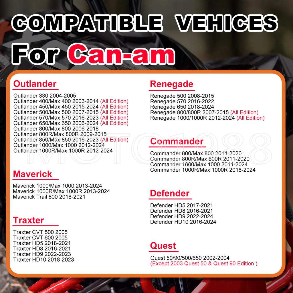 Timing Chain Tensioner for Can-Am Outlander Renegade Commander Defender Maverick (2015–2023)