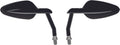 Set of 2 Radar Mirrors for Harley Davidson (2010–2023) - Black