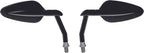Set of 2 Radar Mirrors for Harley Davidson (2010–2023) - Black