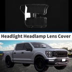 1 Pcs Headlight Lens Cover for Ford F-150 (2015–2017) PC Clear