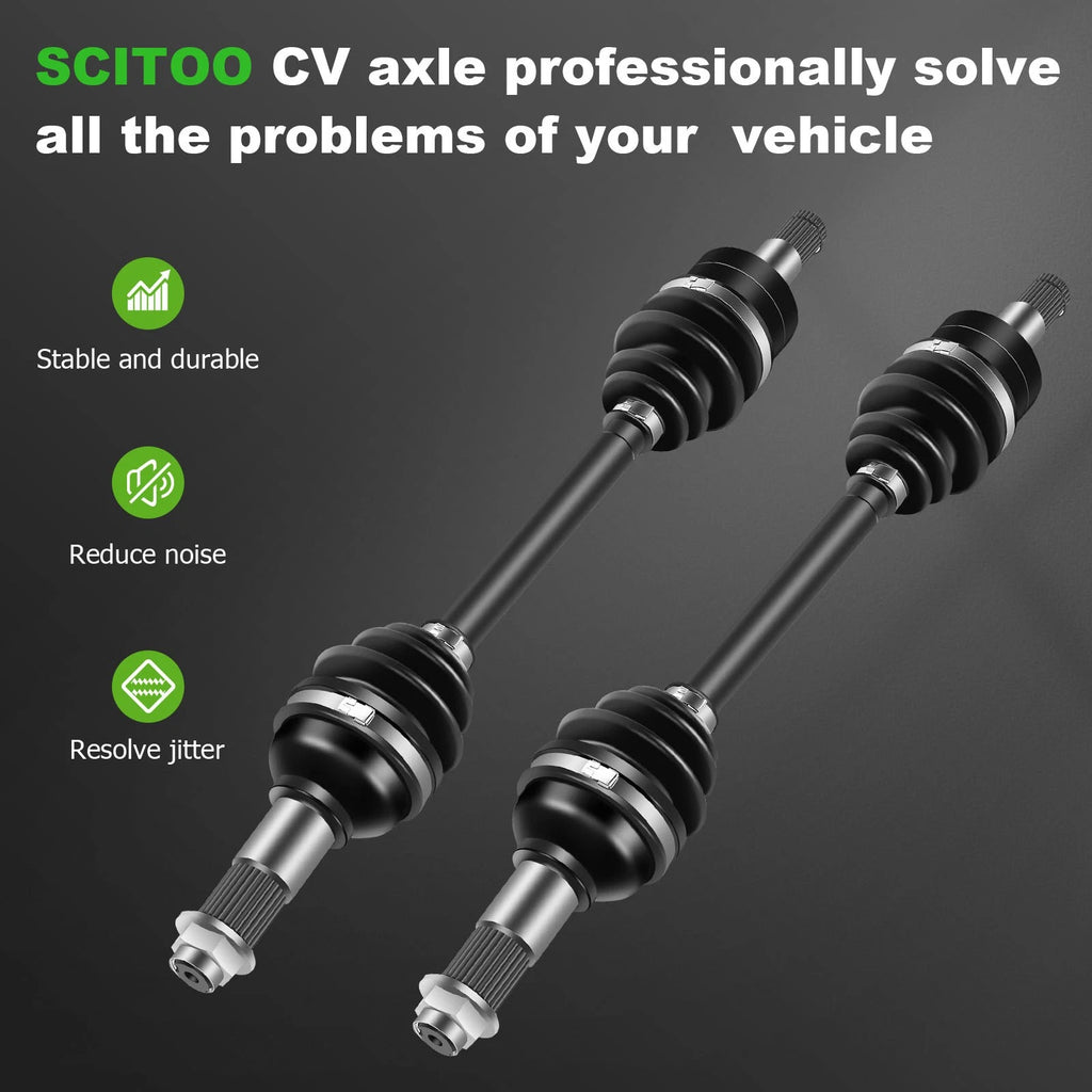 Pair CV Axles for Yamaha Grizzly 700 (2007–2013)