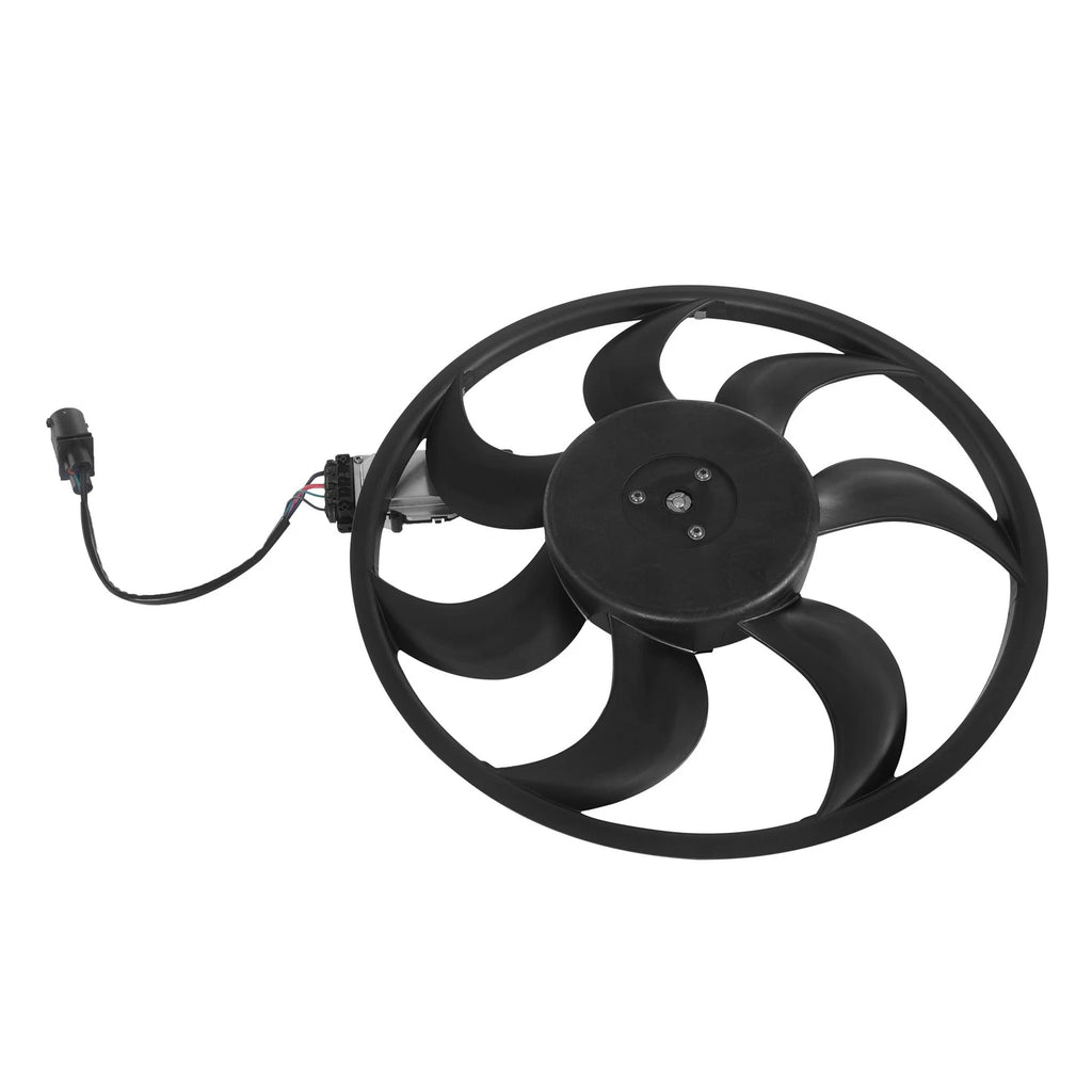 Engine Radiator Cooling Fan Right Side for VW Touareg (2009–2010) & Audi Q7 (2009–2015)